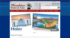 Desktop Screenshot of hawkinshomeandauto.com